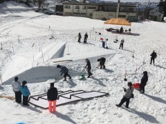 雪の錯覚すべり台、明日12日に公開します！