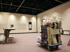 企画展へ向けて準備中です